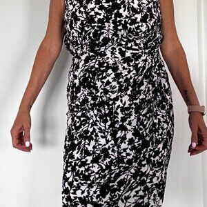 White House Black Market Mock Wrap Dress